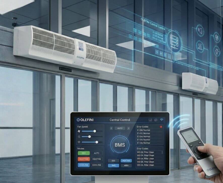 Merkezi Kontrol ve BMS (Bina Otomasyon Sistemi) Entegrasyonu