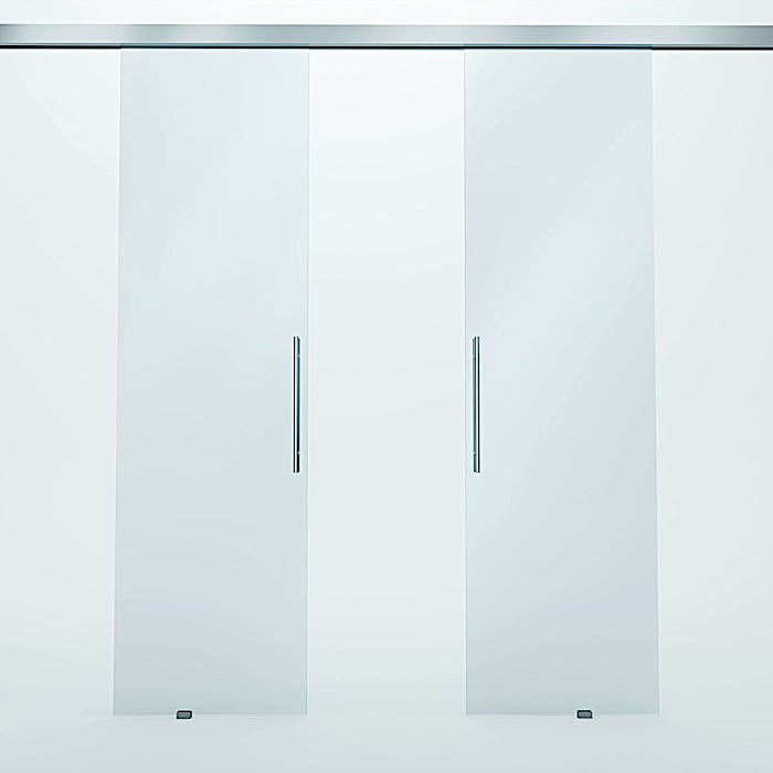 Manual sliding door systems